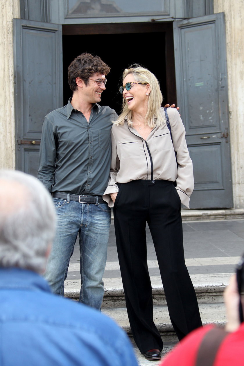 Sharon Stone i Riccardo Scamarcio