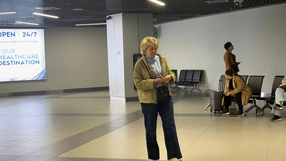 Majka Stanije Dobrojević stigla na aerodrom