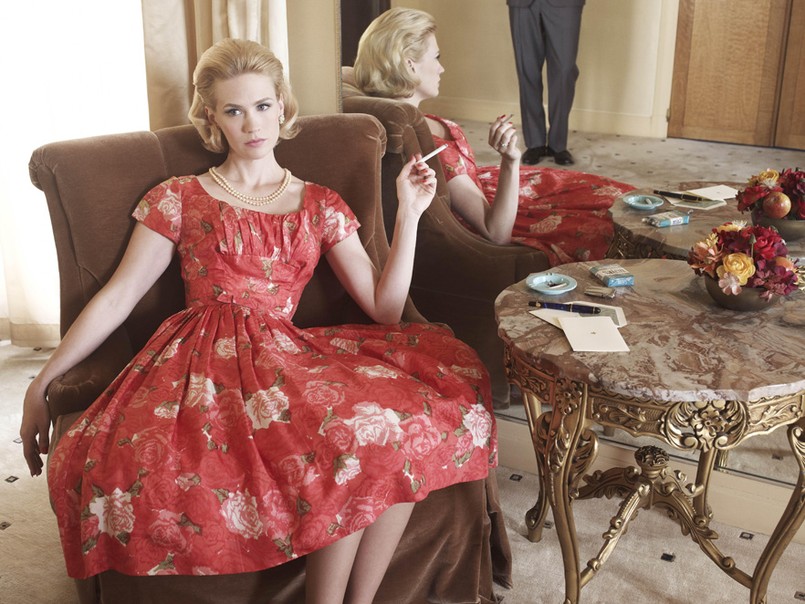 January Jones w serialu "Mad Men"