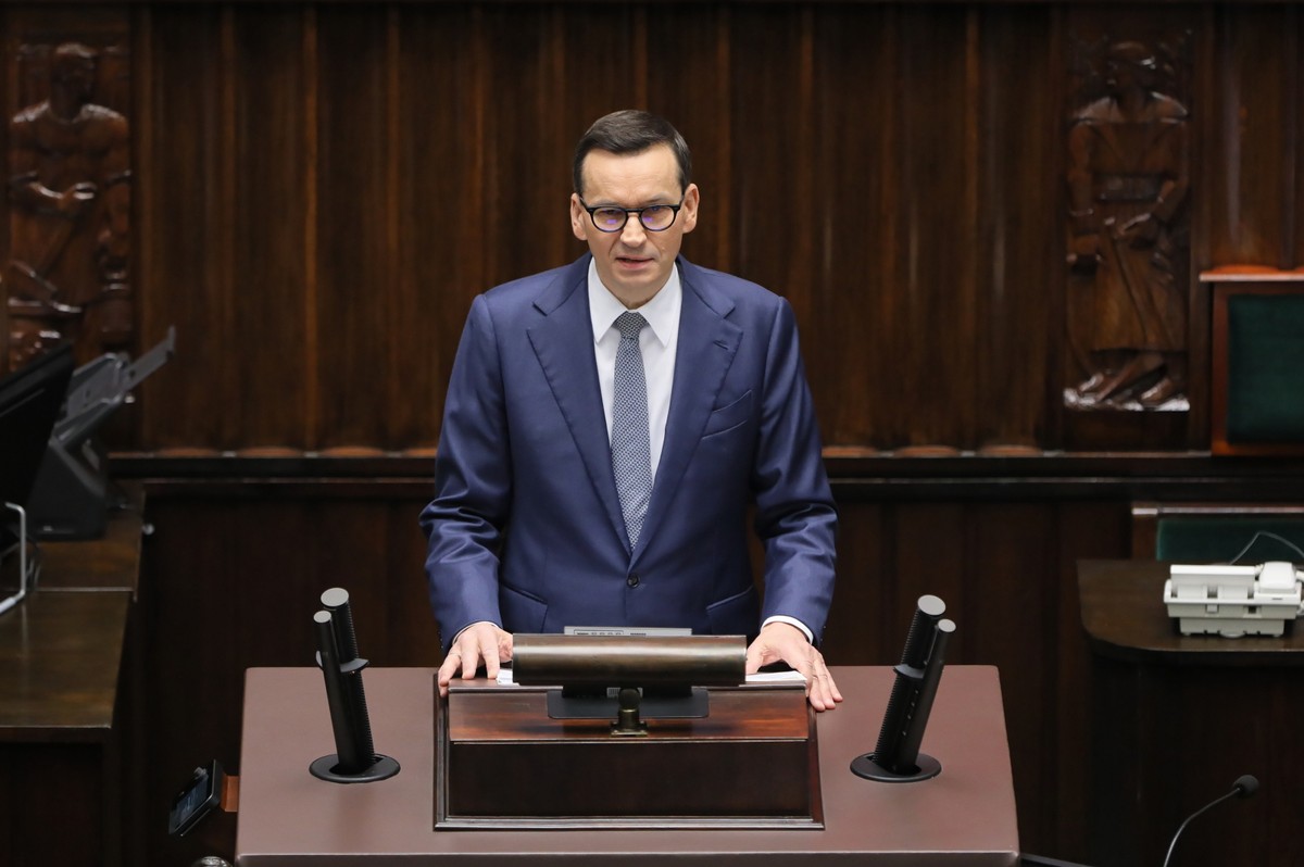 Mateusz Morawiecki wygłosił dzisiaj swoje exposé