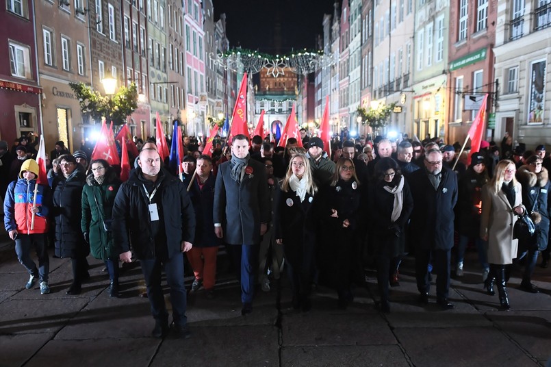 Aleksandra Dulkiewicz, Magdalena Adamowicz, Piotr Adamowicz