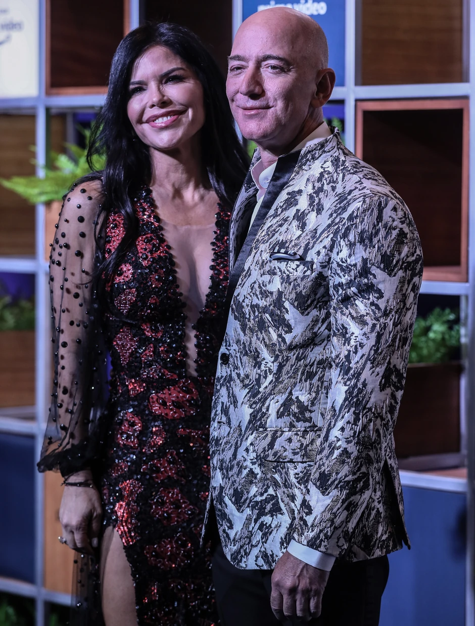 Džef Bezos i Loren Sančes