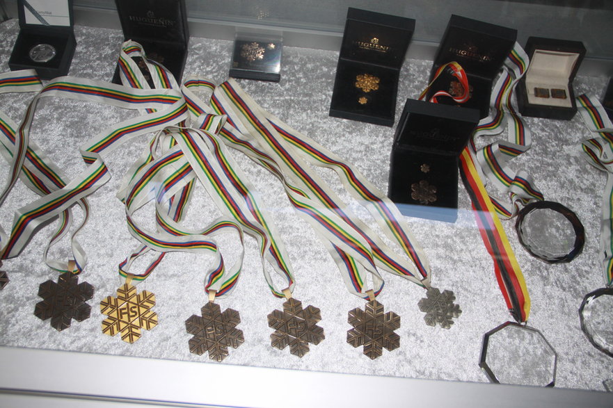 Kolekcja medali Piotra Żyły.