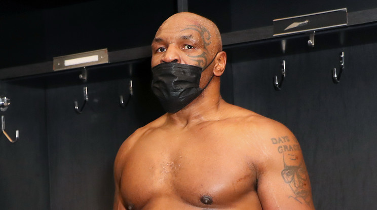 Mike Tyson 54 évesen lépett ringbe ismét / Fotó: Getty Images