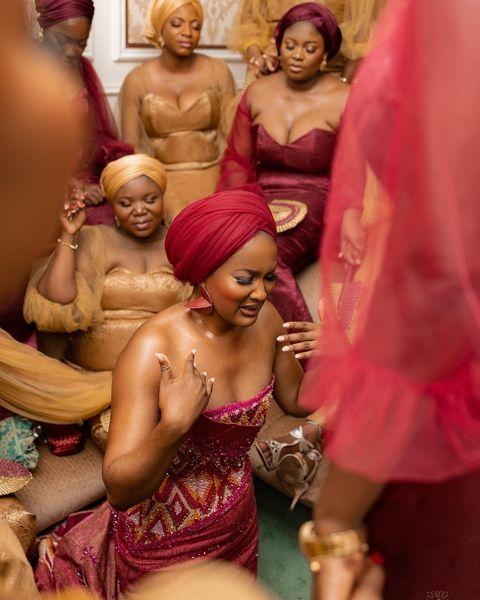 Ama and her bridesmaids