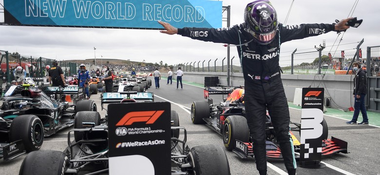 Lewis Hamilton najszybszy w Portugalii. To jego 92. zwycięstwo w karierze