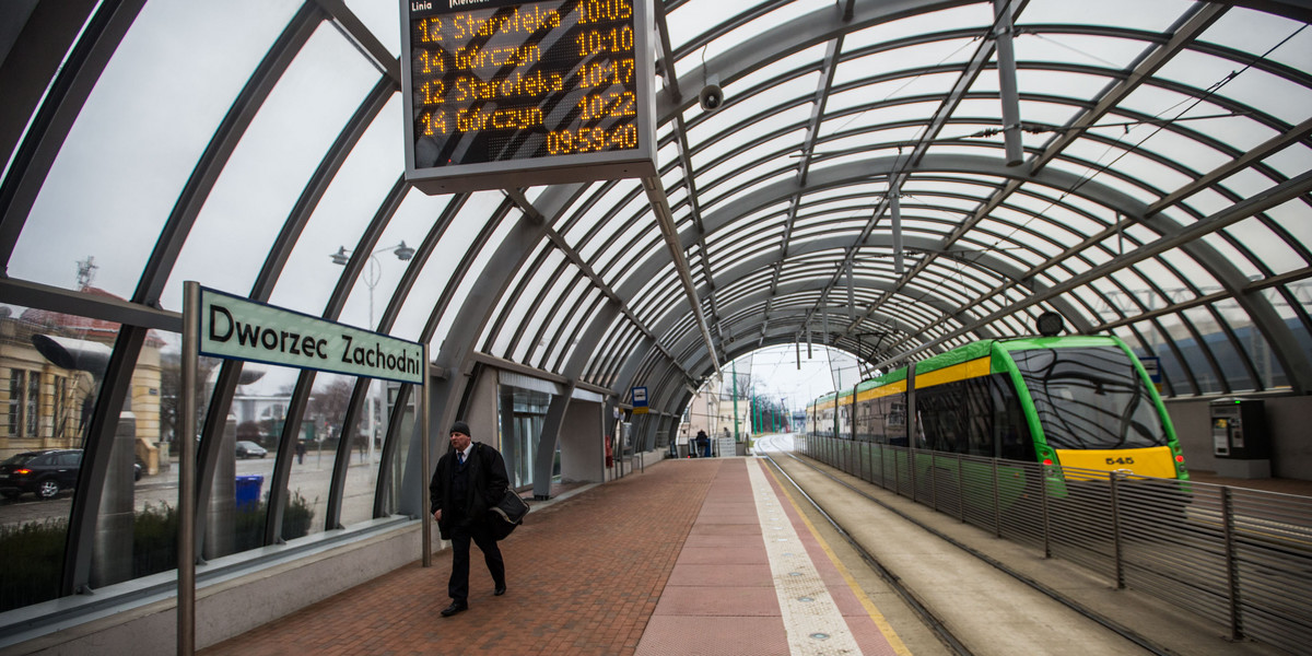 Tramwaje przez 3 miesiące nie dojadą na PST Dworzec Zachodni