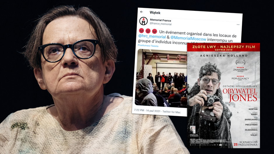 Agnieszka Holland i zakłócony pokaz filmu "Obywatel Jones" w Moskwie