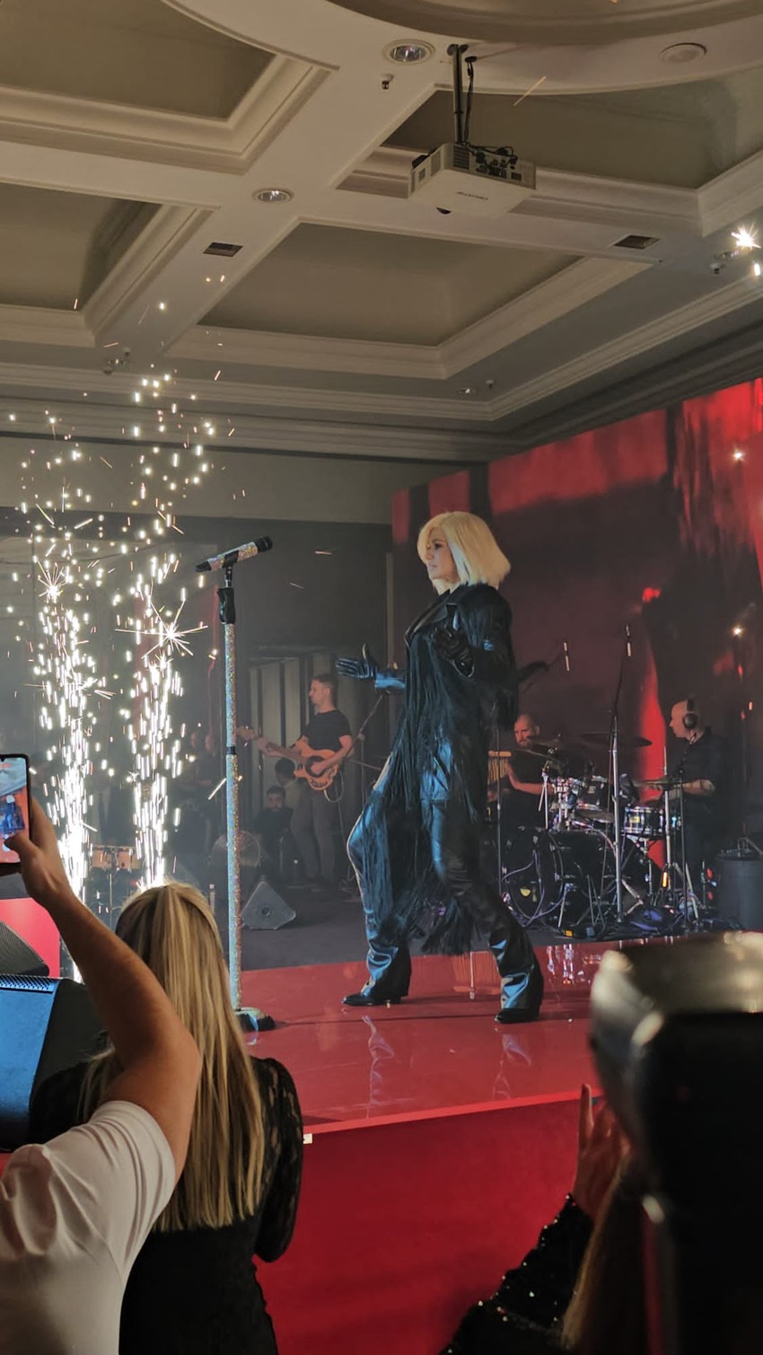 Nataša Bekvalac na nastupu