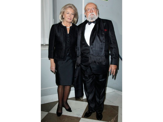 Gwiazdy na gali Wiktory 2011: Elżbieta i Krzysztof Pendereccy.