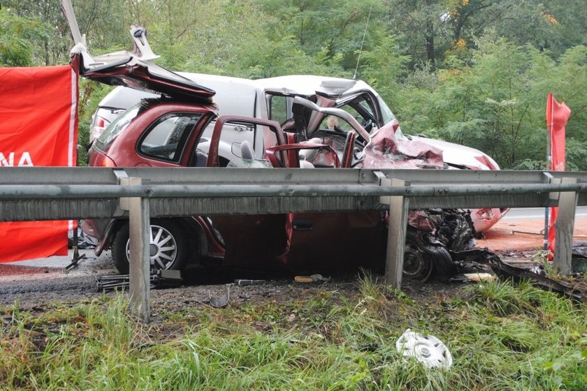 Wypadek w Węgierskiej Górce