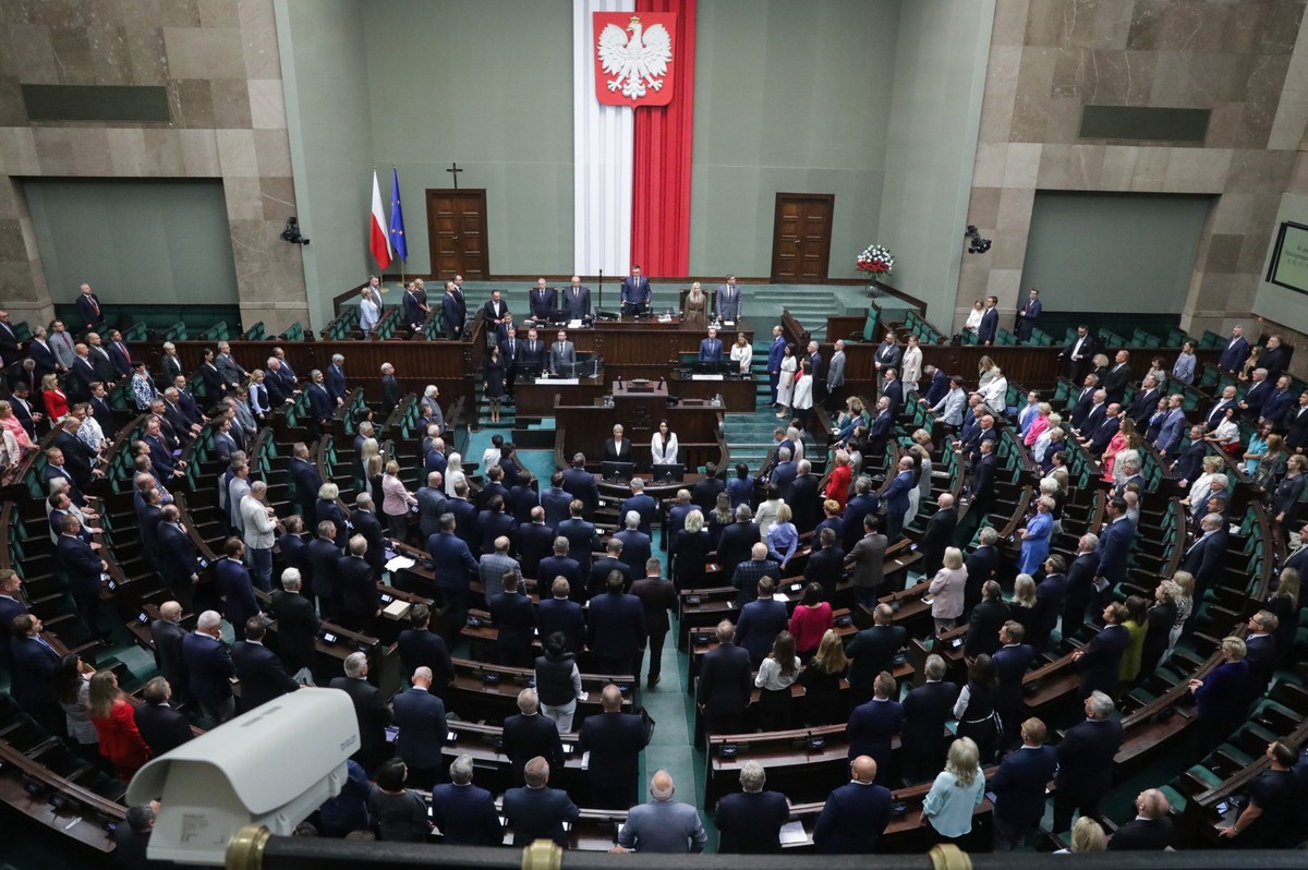 Posiedzenie Sejmu w Warszawie