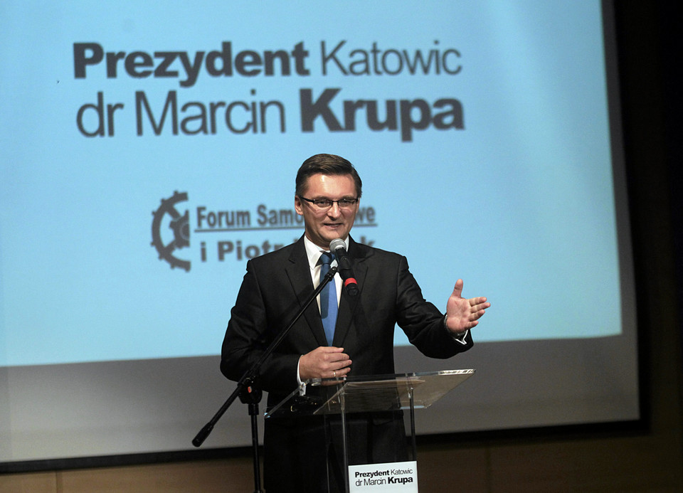 Marcin Krupa wygrywa w Katowicach