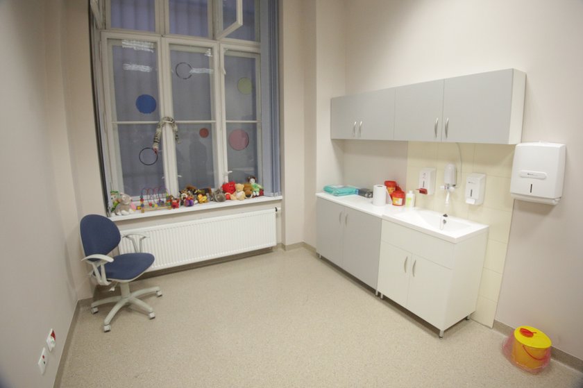 Sala w przychodni Fundacji Wrocławskie Hospicjum dla Dzieci