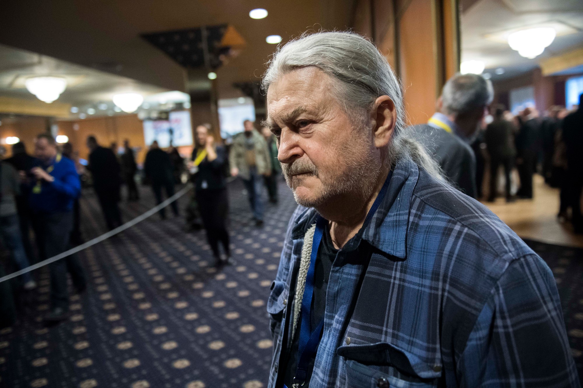 Umelec František Ringo Čech.