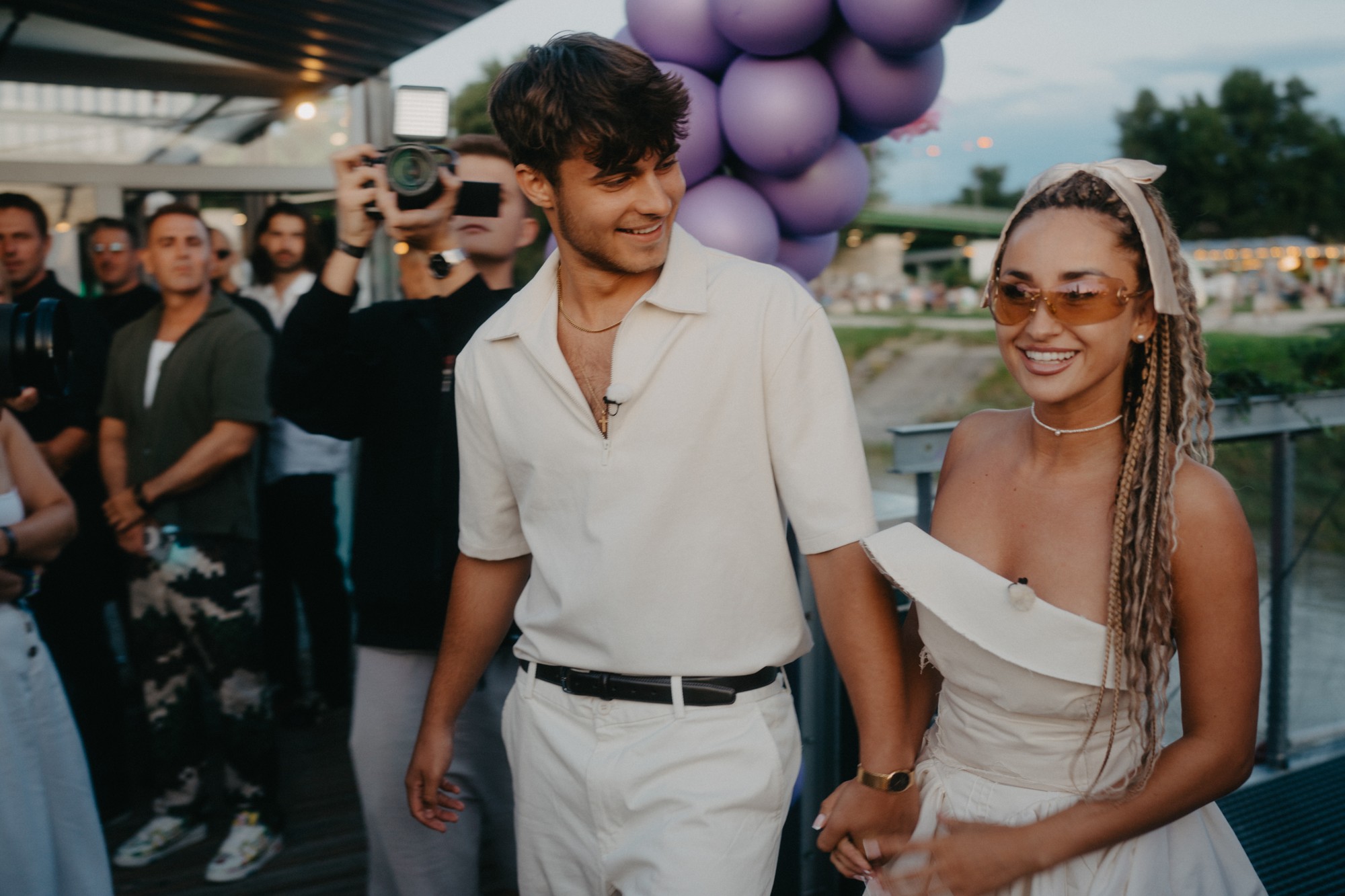 Influencerka a tanečníčka Cynthia Tóthová a herec Juraj Kočí.