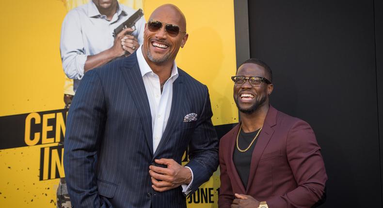 The Rock Jokingly Jabs Kevin Hart in Injury Update