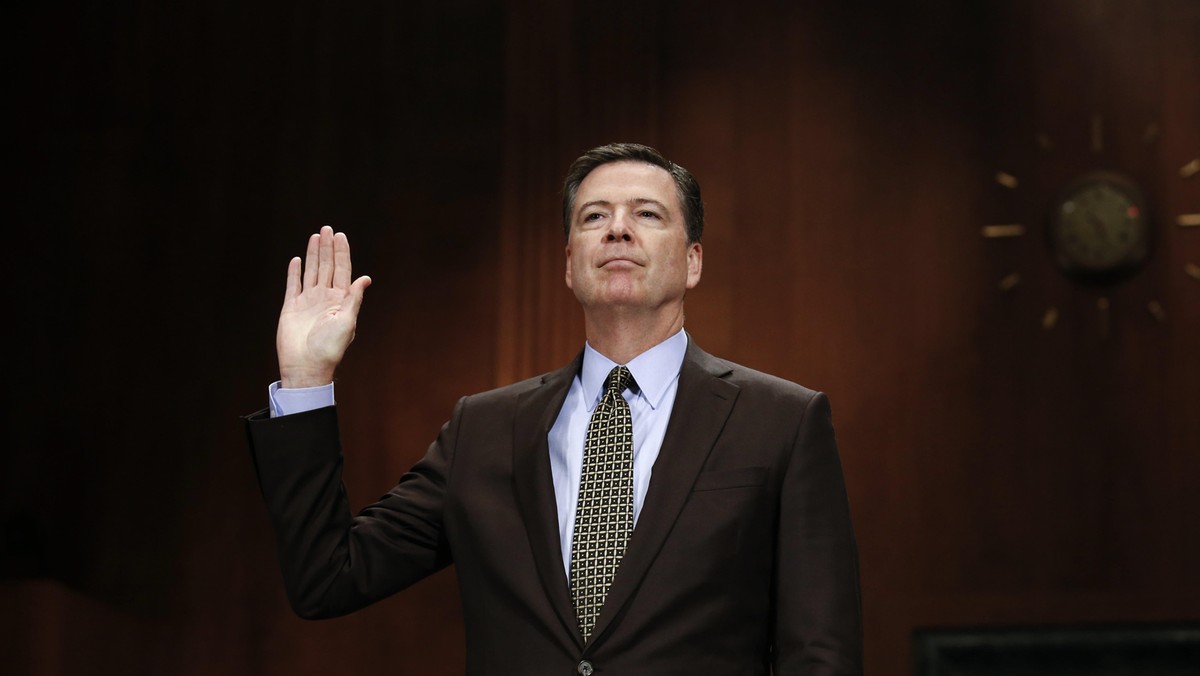 FBI Director James Comey testifies before the Senate Judiciary Committee hearing on 'Oversight of the Federal Bureau of Investigation.'