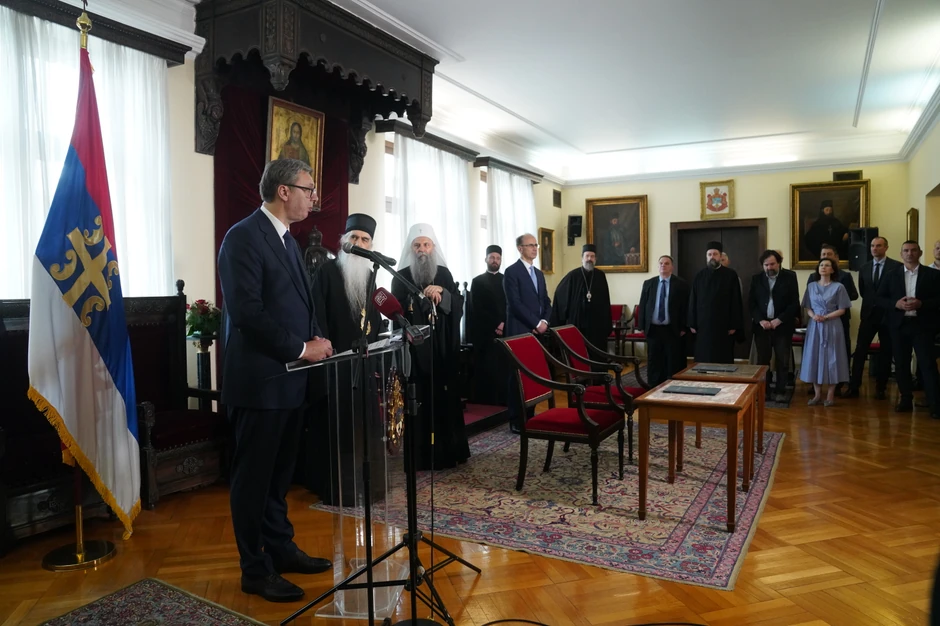 Vučić o osnivanju Univerziteta Sveti Sava 