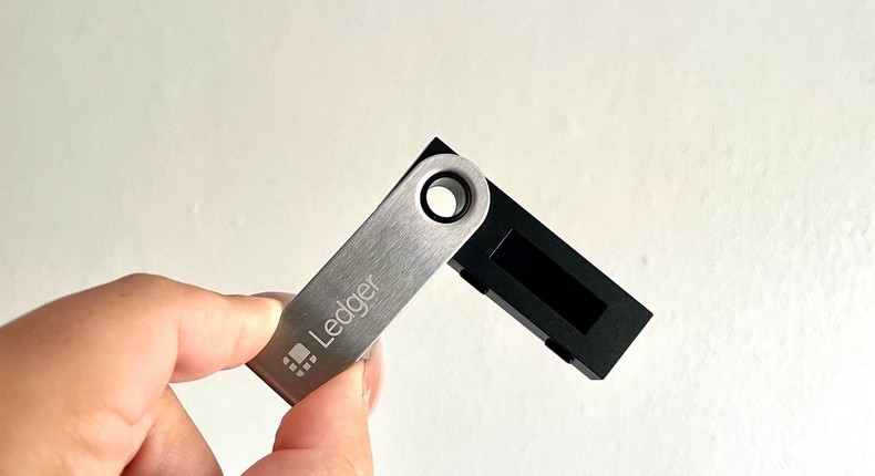 Hardware wallets like Ledger provide an extra layer of security for your crypto holdings by keeping your private key offline.