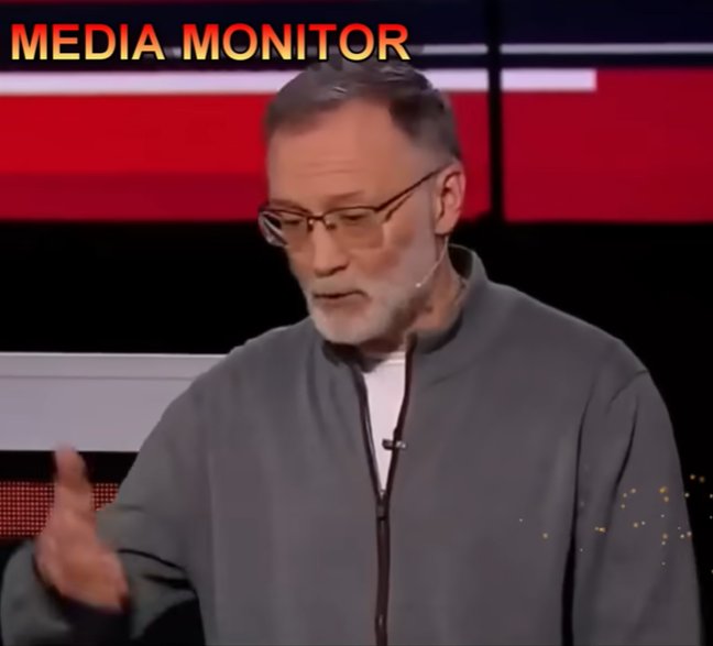 Sergei Mikheev at the Vladimir Soloviev show