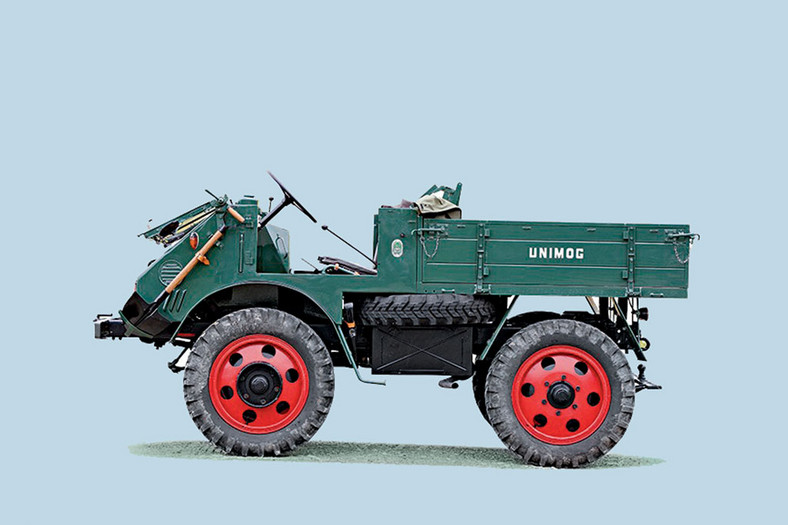 Rolnik kontra żołnierz - Unimog 2010 kontra Porsche 597 Jagdwagen