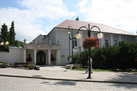 Zabytkowy Teatr Zdrojowy w Polanicy-Zdroju. Działa od blisko stu lat