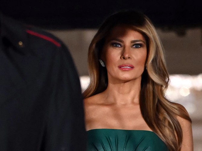 Melanija Tramp dočekala saudijskog princa u najglamuroznijoj haljini godine
