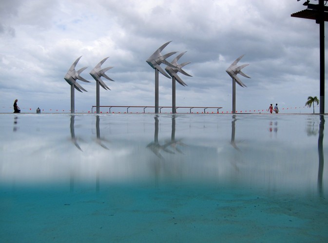 Cisza przed burzą - Cairns w stanie Queensland