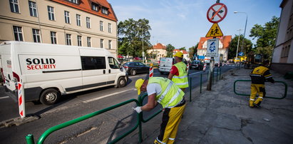 Kolejne zmiany na skrzyżowaniu Niepodległości/Solna. Trwa remont