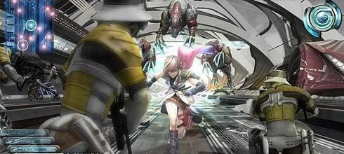 Screen z gry Final Fantasy XIII