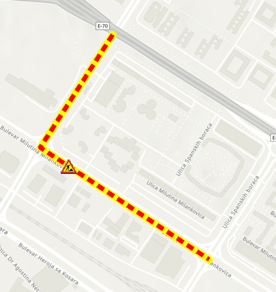 Radovi Bulevar Milutina Milankovića