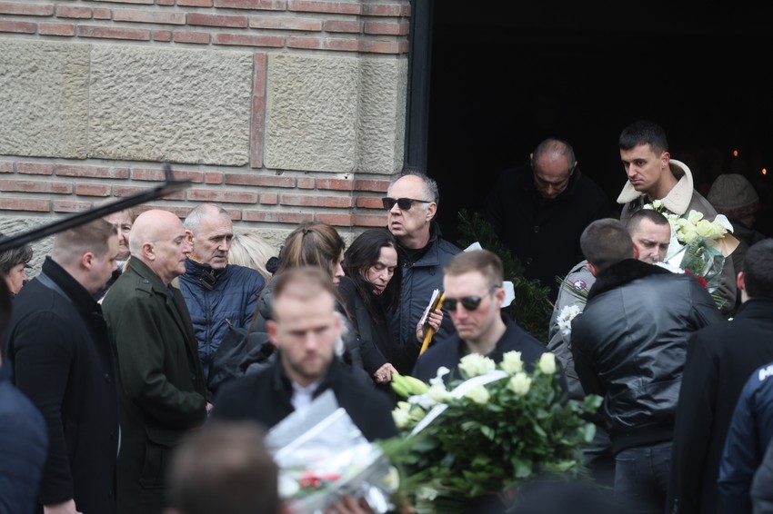 Sahrana Aleksandre Goncić