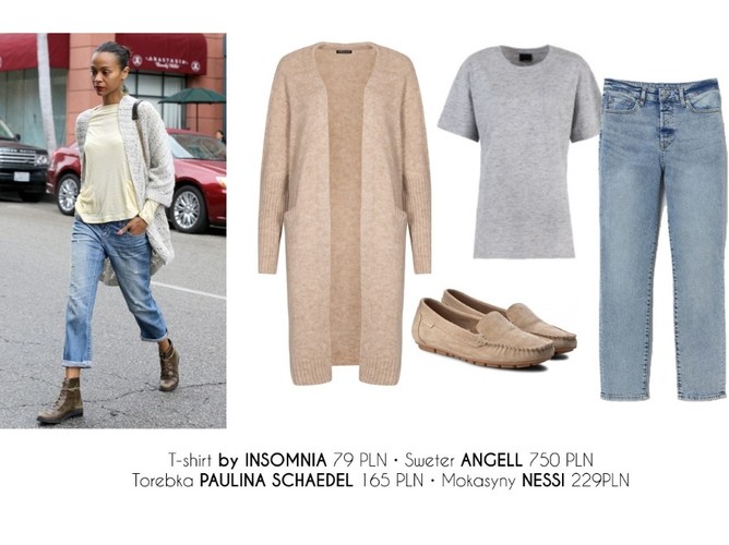 STYLIZACJE inspirowane zestawami Zoe Saldany