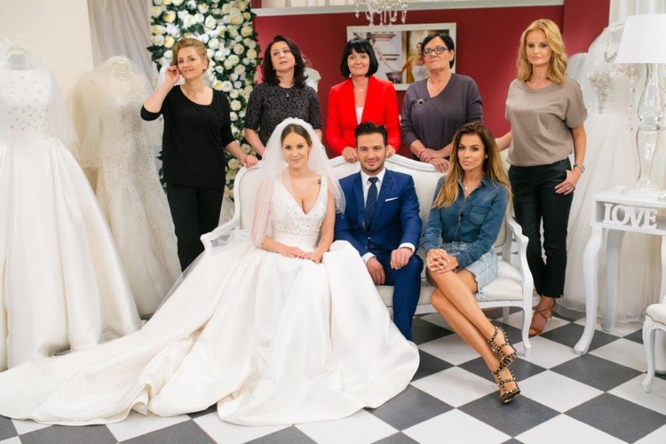 Natalia Siwiec w programie 'Salon sukien ślubnych'