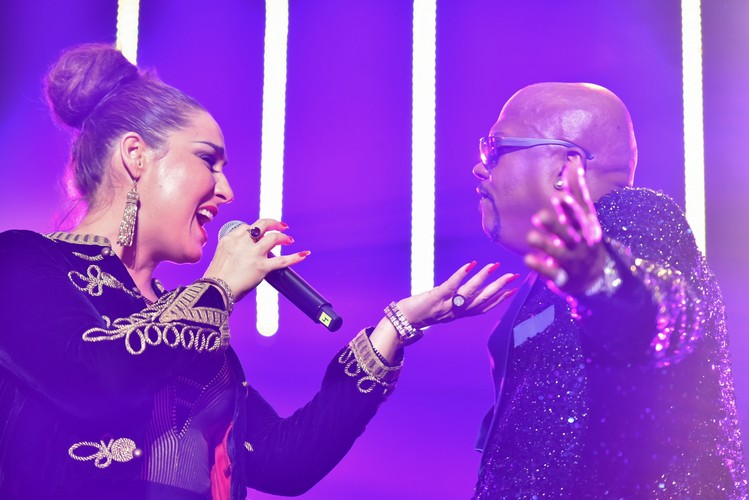 La Bouche podczas koncertu '90s Live in Concert' w Ergo Arenie w Gdańsku