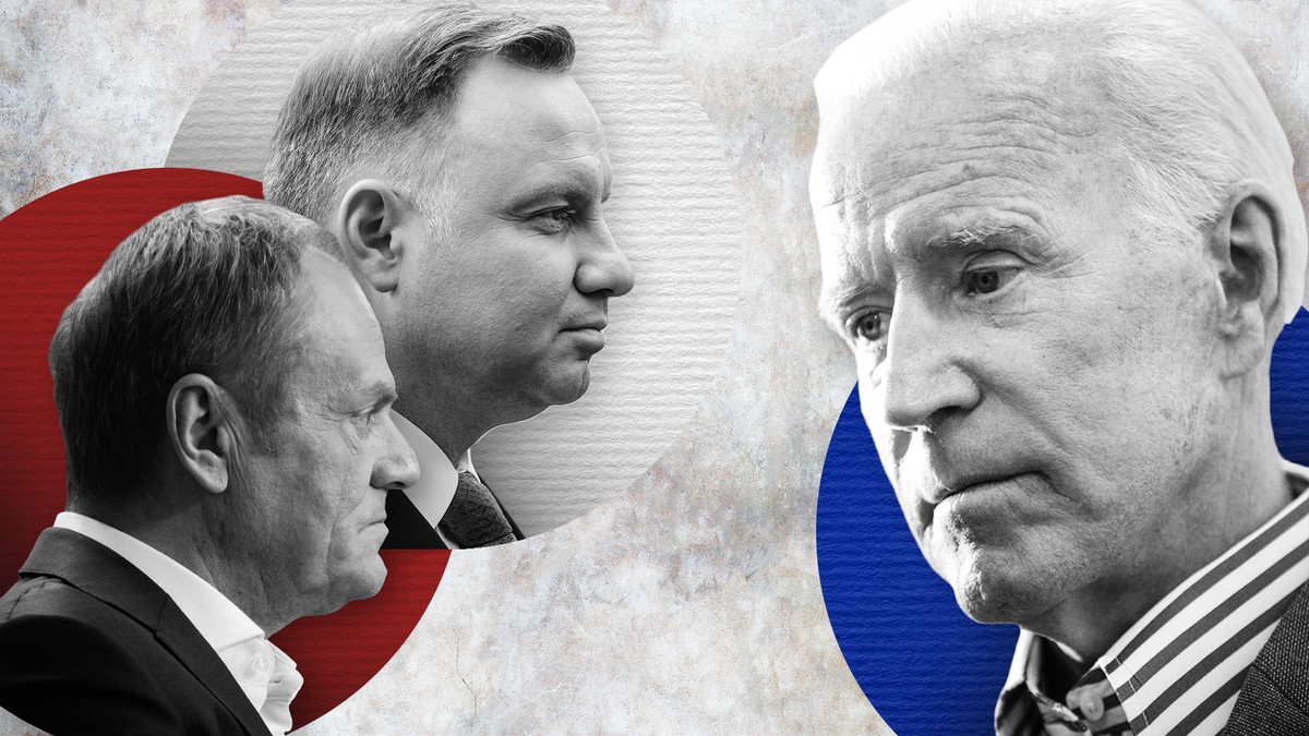 Donald Tusk - Andrzej Duda - Joe Biden