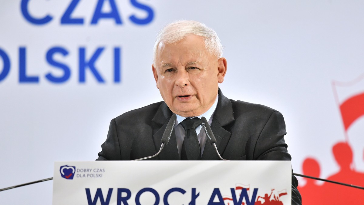 Jarosław Kaczyński: Polakom należy się to, by żyli jak ludzie na zachód od naszych granic