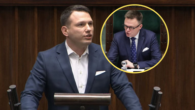 Sławomir Mentzen zaatakował Szymona Hołownię w Sejmie. "Dziwi mnie jego postawa"