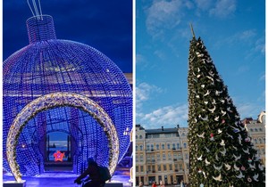 Nova godina u Moskvi i Kijevu
