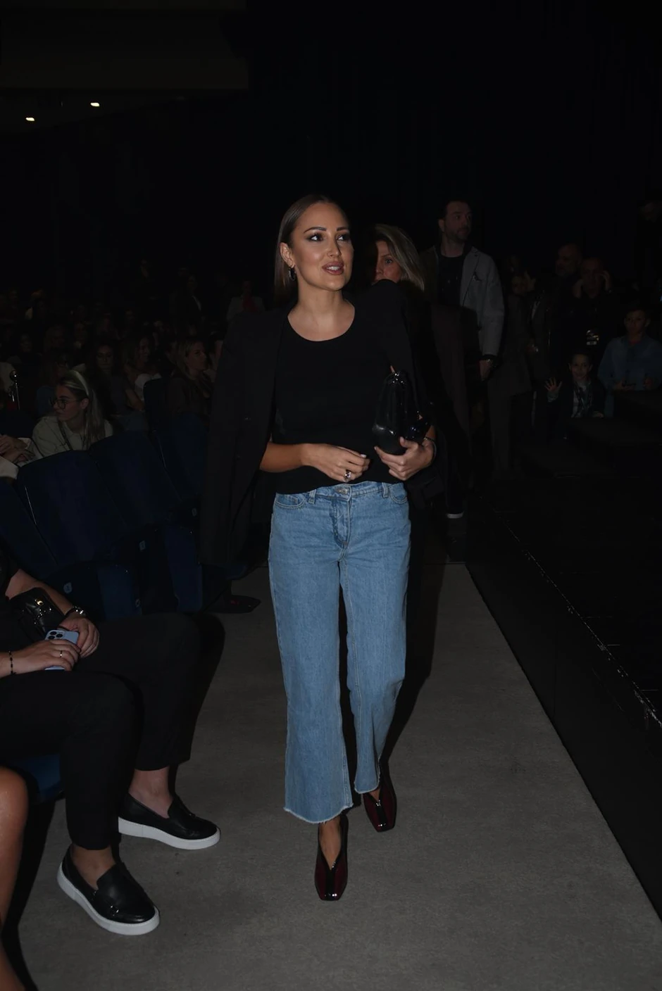 Aleksandra Prijović na koncertu Mirze Selimovića