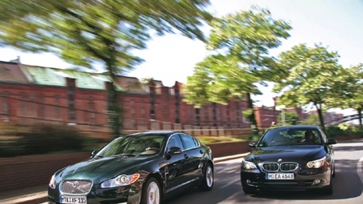 BMW 535d kontra Jaguar XF 3.0 V6 Diesel S: Kto buduje najlepsze sportowe diesle?