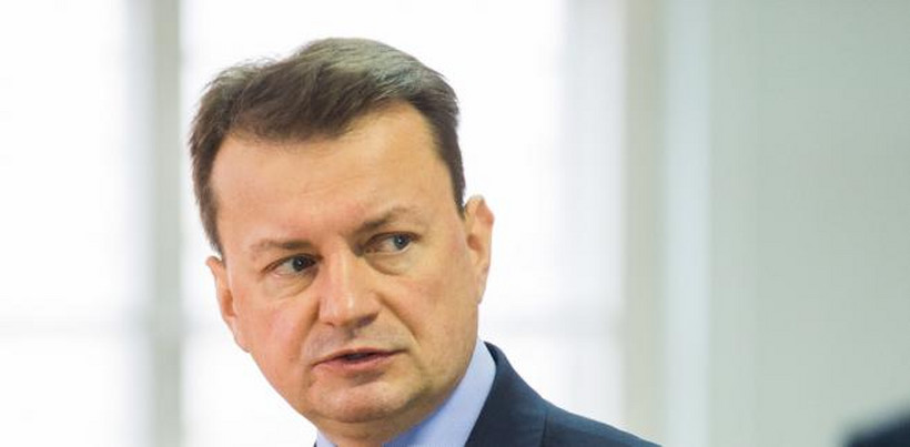 Minister spraw wewnętrznych i administracji Mariusz Błaszczak, PAP/Jerzy Muszyński
