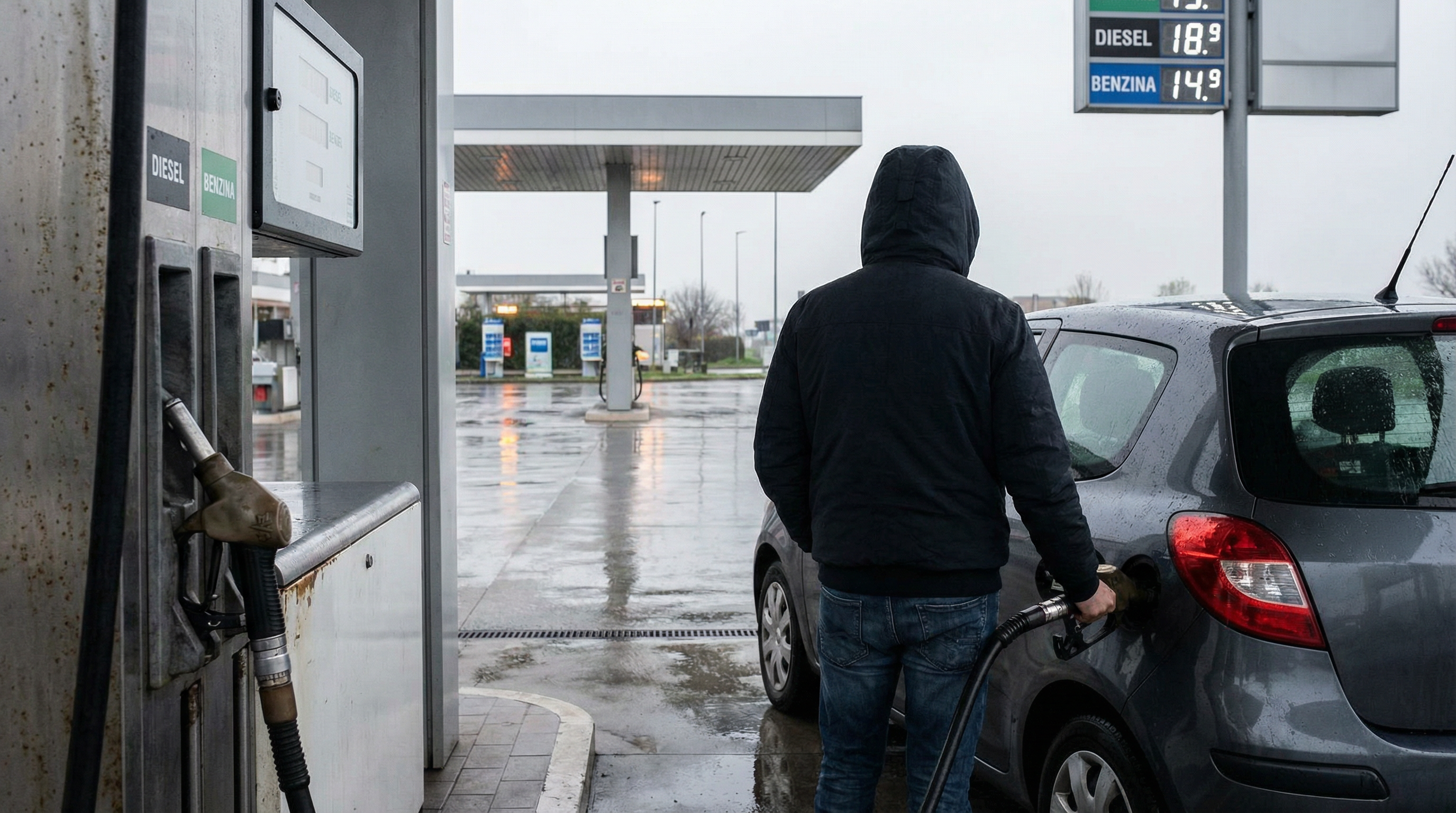 Da oggi i rincari: il diesel costa 4,05 centesimi in più, aumentano pedaggi e tasse