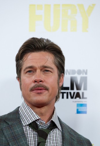Brad Pitt promował 'Furię' również w Londynie