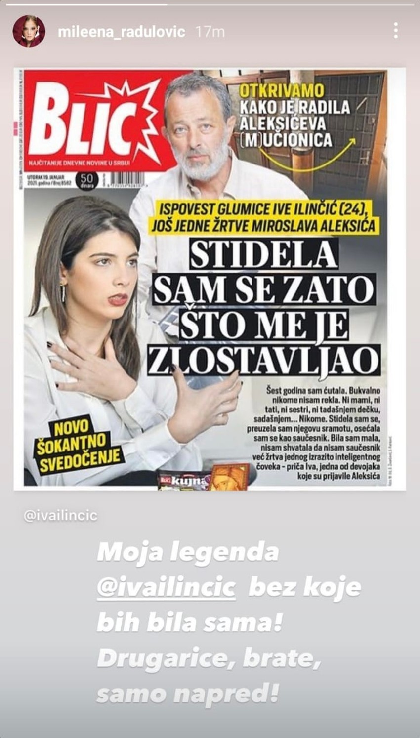 Objava na Instagramu