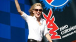 Sharon Stone na wyścigach NASCAR