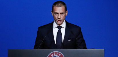 Szef UEFA przeszedł samego siebie. Szokujące słowa o Rosjanach: Oni nie powinni cierpieć