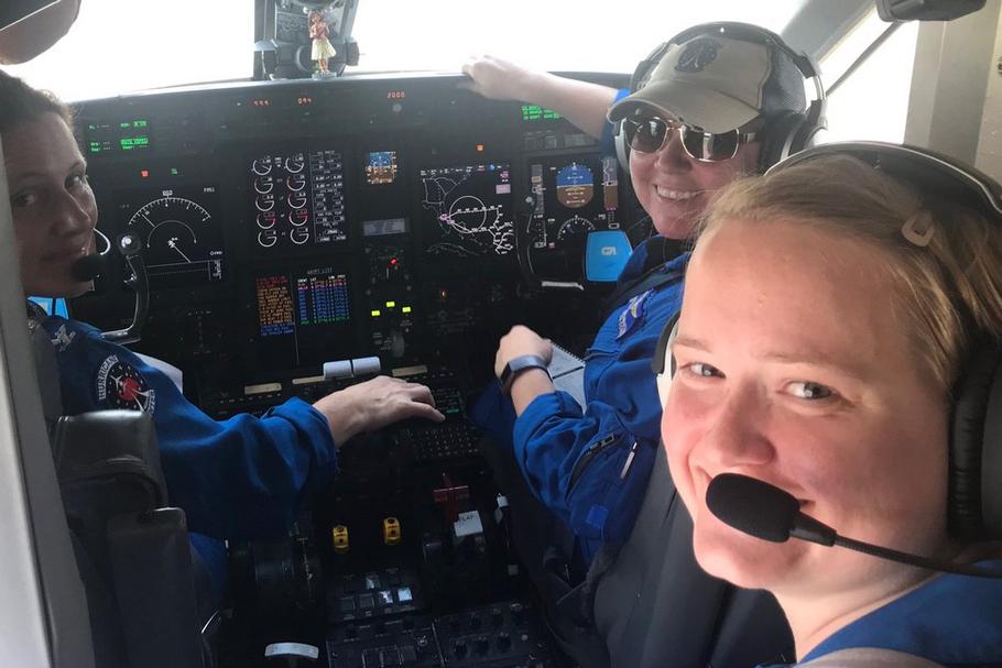 Historyczny lot żeńskiej załogi NOAA
