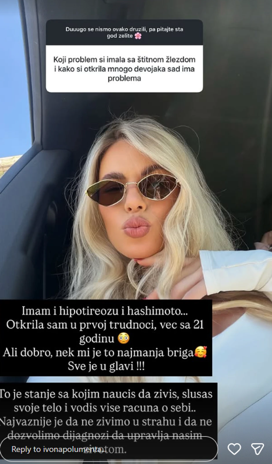Ivona Polumenta objava